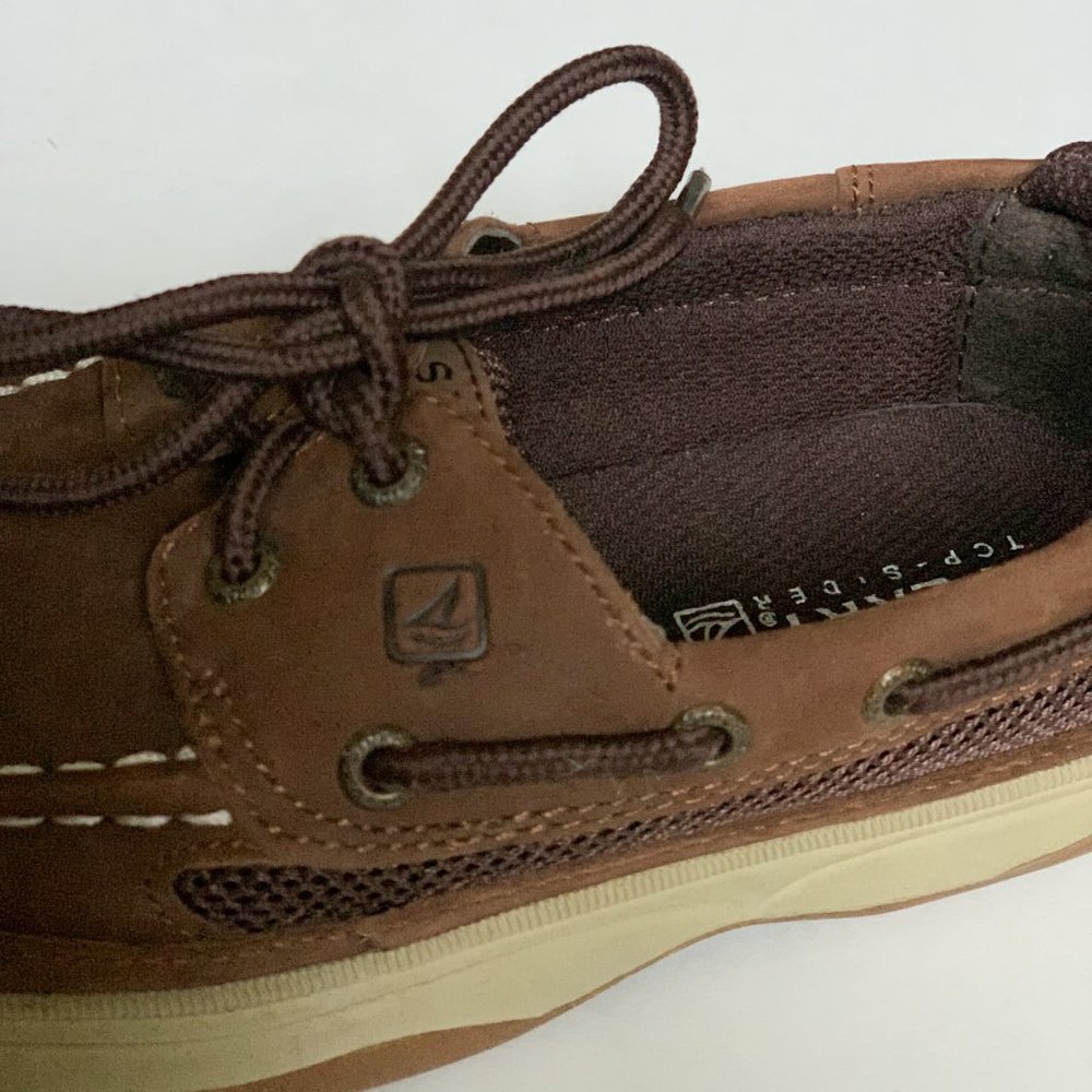 Sperry Brown Lanyard Boat Shoes - Picture 10 of 10